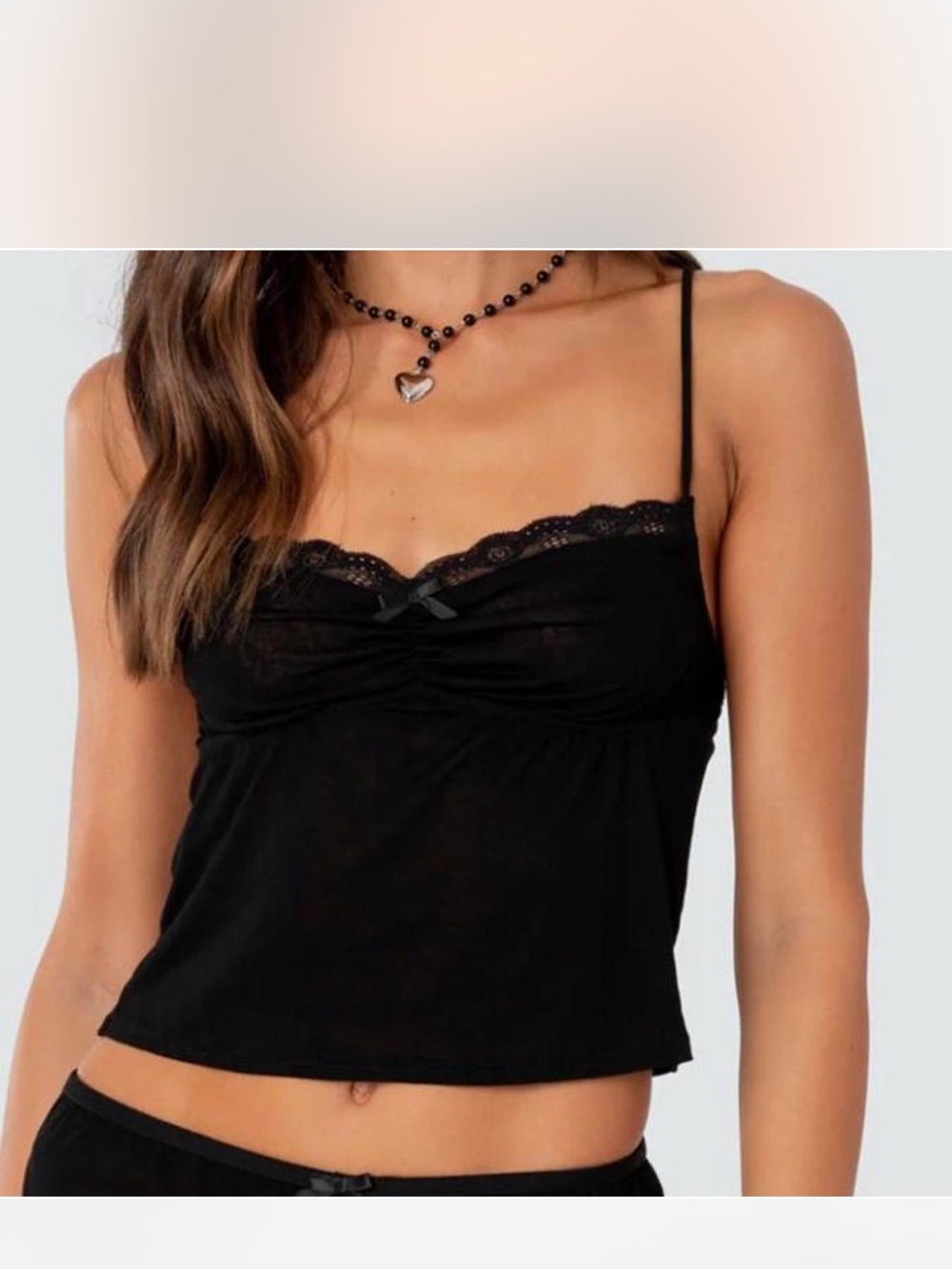 Edikted - carla ruched tank top